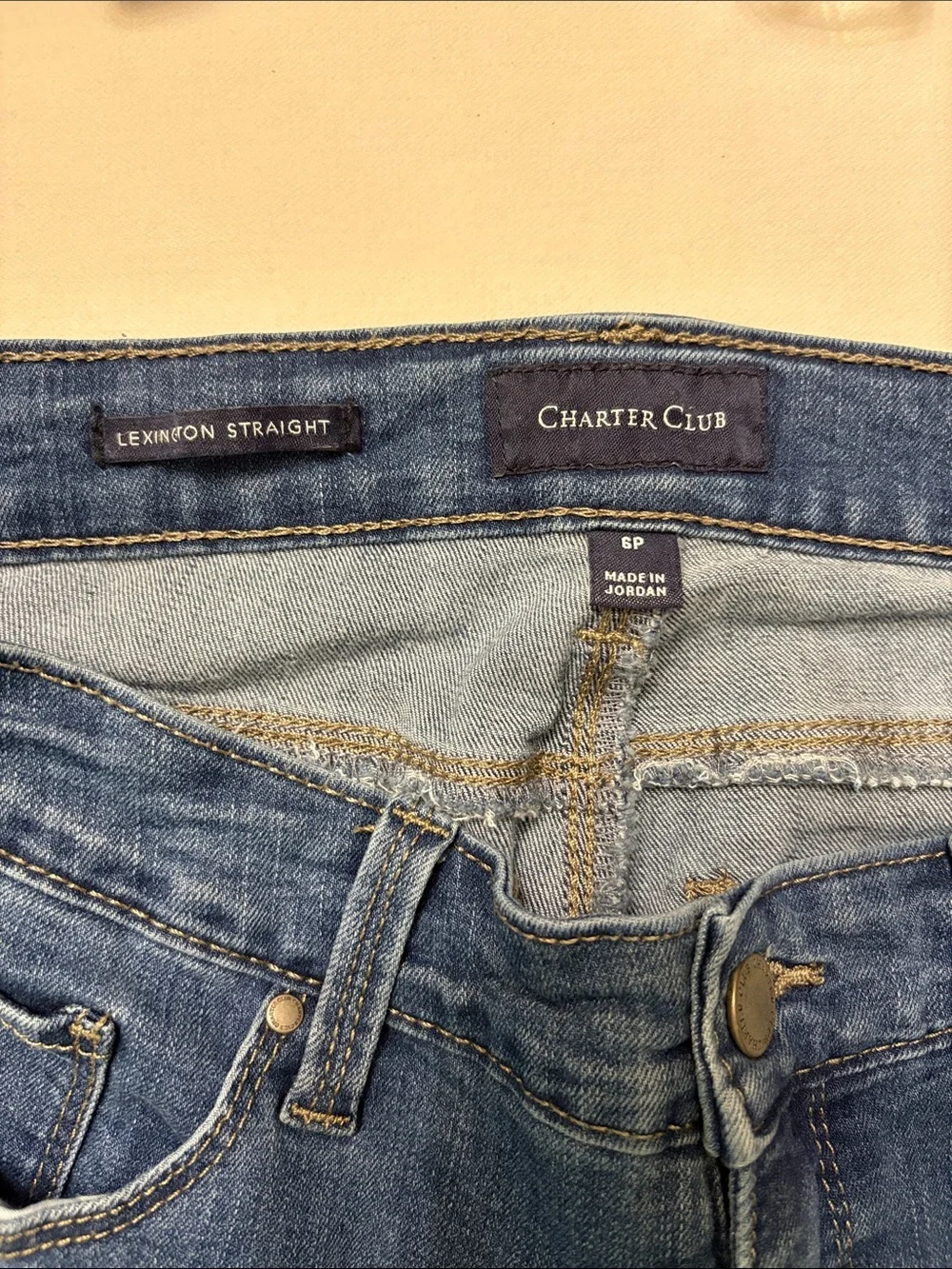 Charter Club Women's Straight-Leg Blue Jeans